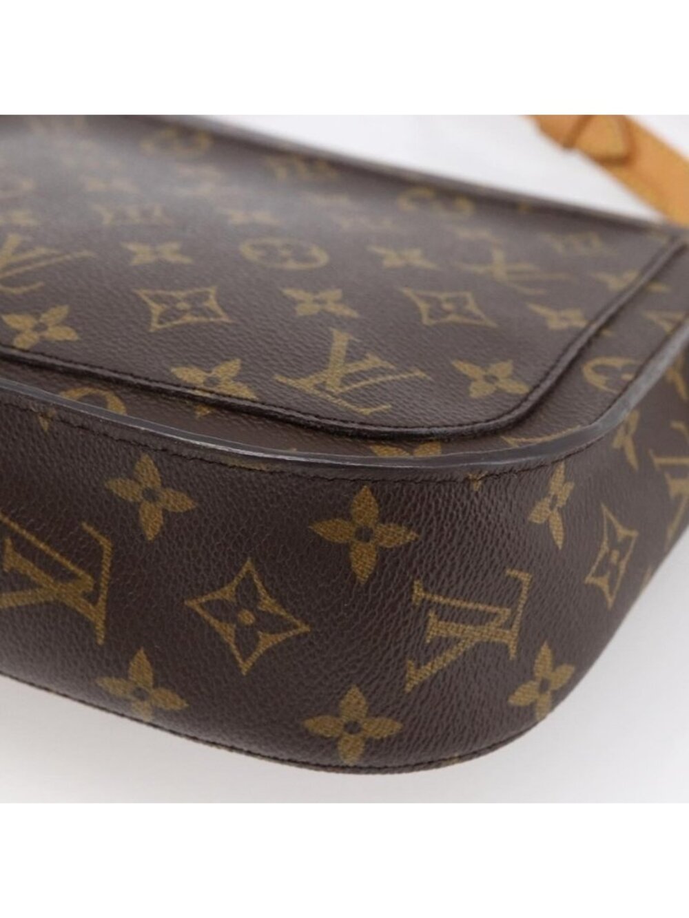 Authentic LOUIS VUITTON Monogram Saint Cloud GM Shoulder Bag M51242 LV - Picture 6 of 16